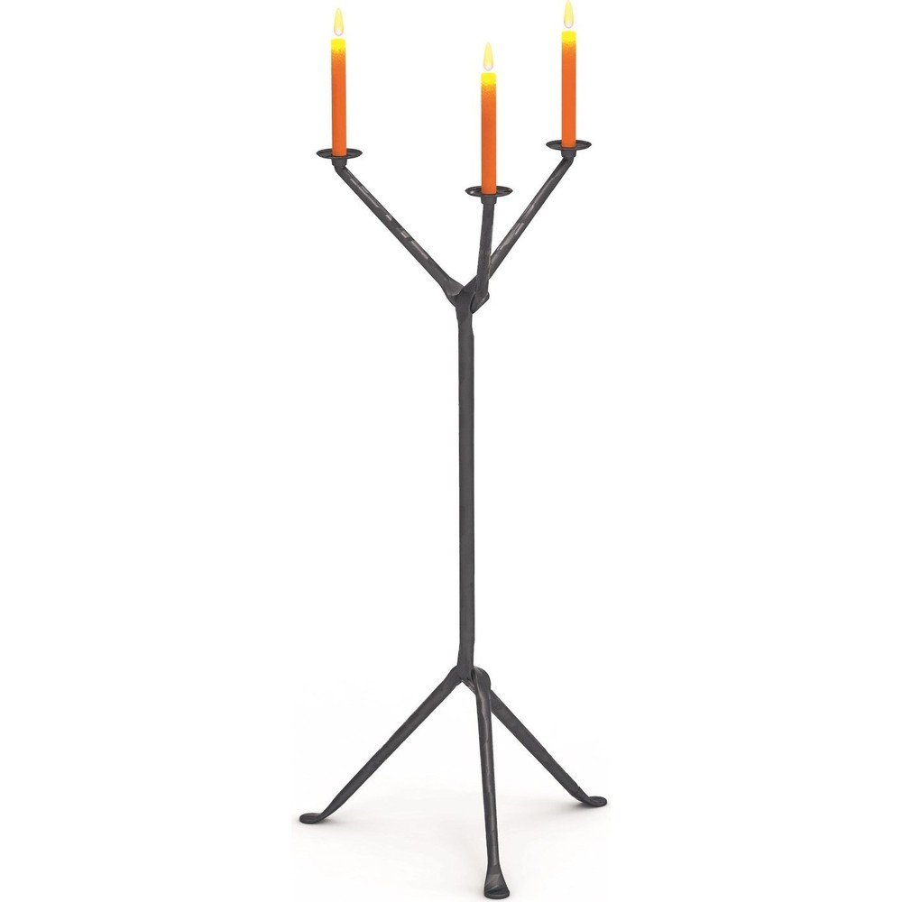 Antracitově šedý svícen na 3 svíčky Magis Officina, výška 98 cm v:1306300