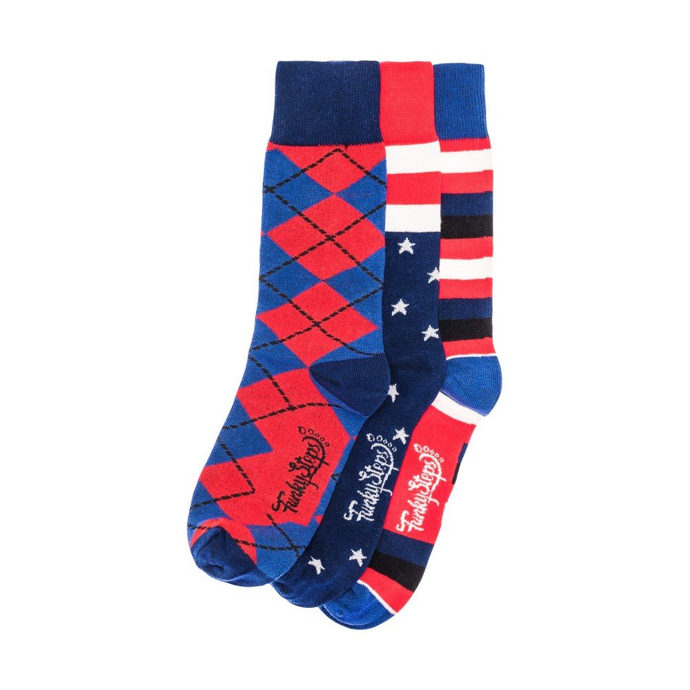 Sada 3 párů unisex ponožek Funky Steps Carmit, velikost 39/45 v:876062