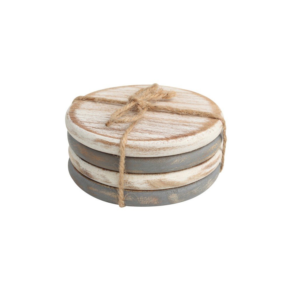 Sada 4 podtácků z akáciového dřeva T&G Woodware v:1162928