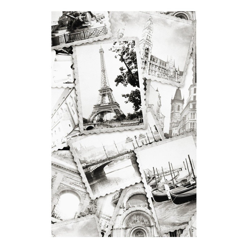Obraz Black&White Stamp, 45 x 70 cm v:769742