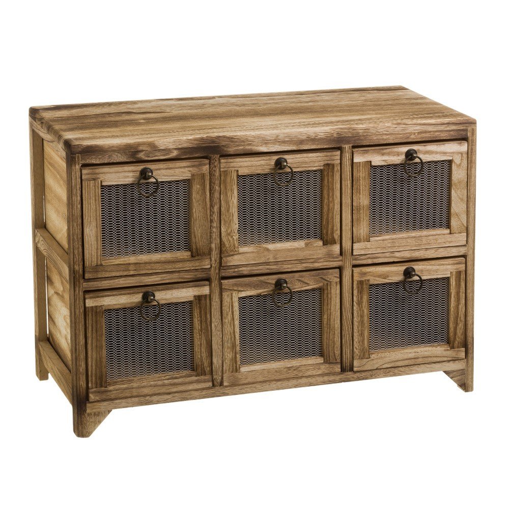 Komoda se 6 zásuvkami Unimasa Beehive, výška 49 cm v:1303090
