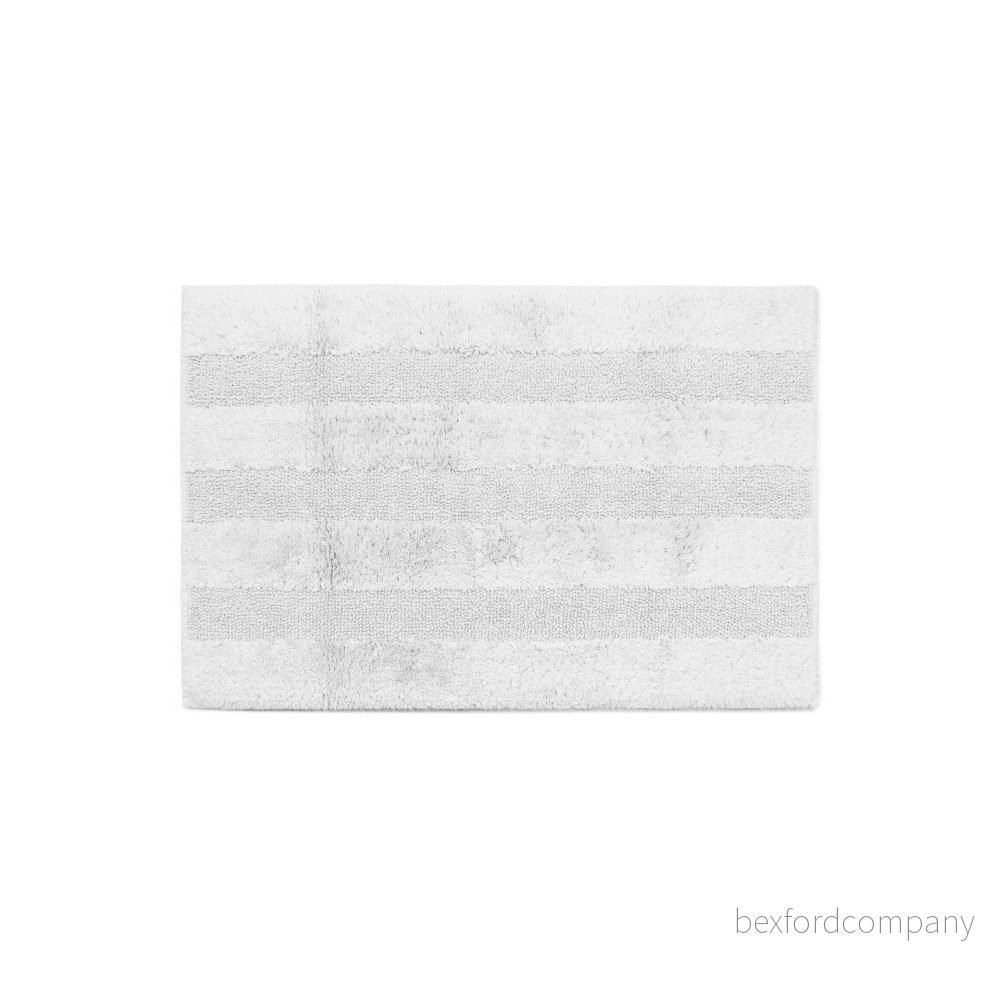 Bílá koupelnová předložka Jalouse Maison Tapis De Bain Blanc, 60 x 90 cm v:1025398