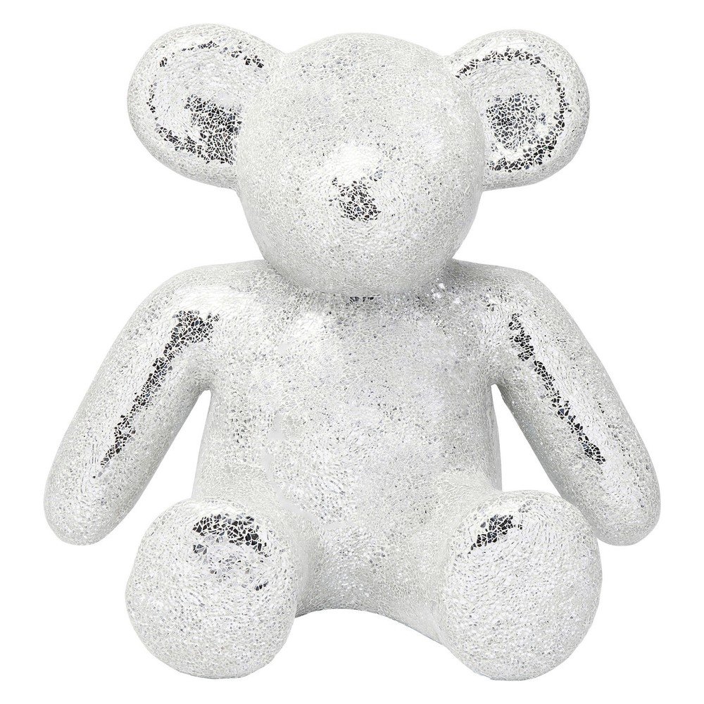 Dekorativní soška medvídka ve stříbrné barvě Kare Design Teddy Bear v:1320868