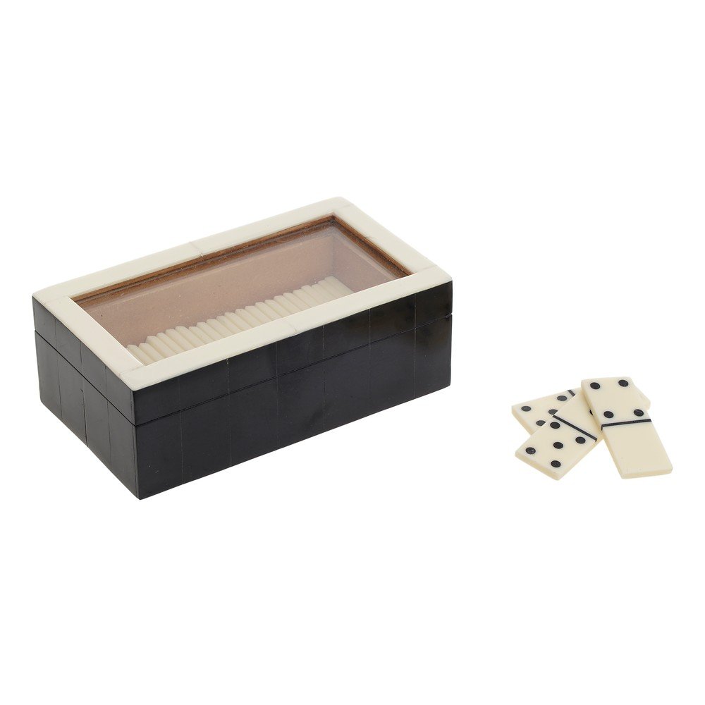 Hra domino v dekorativní dřevěné krabičce v:1200414