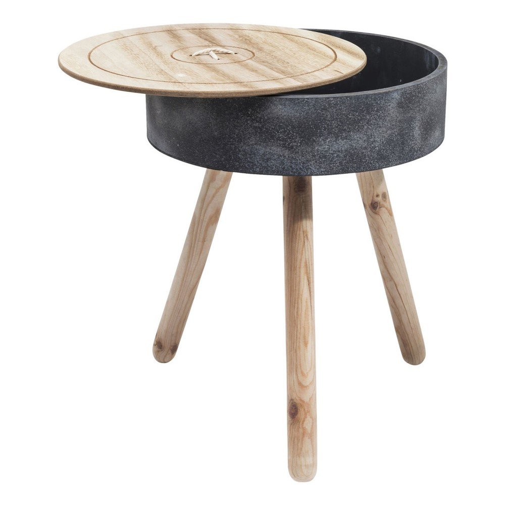 Odkládací stolek s úložným prostorem Kare Design Button v:882054