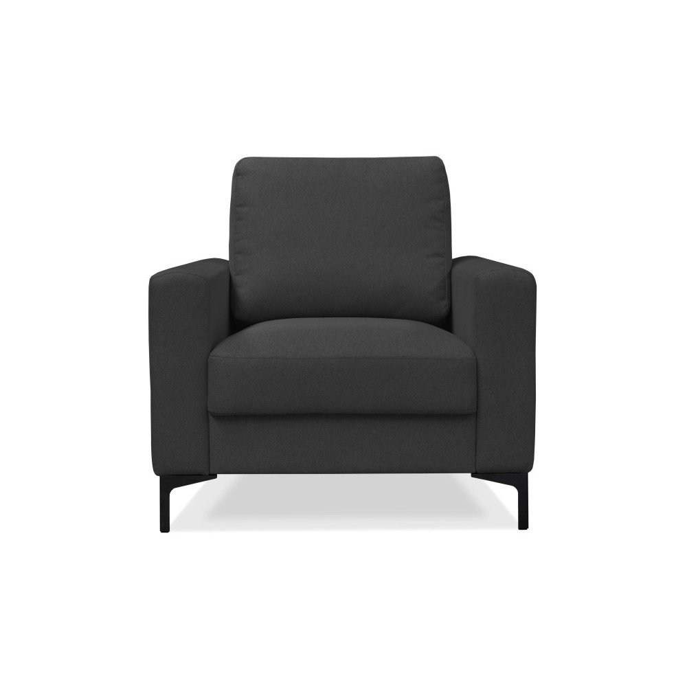 Tmavě šedé křeslo Cosmopolitan design Atlanta v:1034952