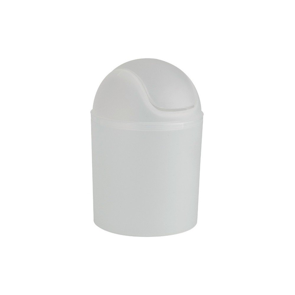 Bílý odpadkový koš Wenko Arktis, ⌀ 20 cm v:1302646 Bílý odpadkový koš Wenko Arktis, ⌀ 20 cm v:1302646