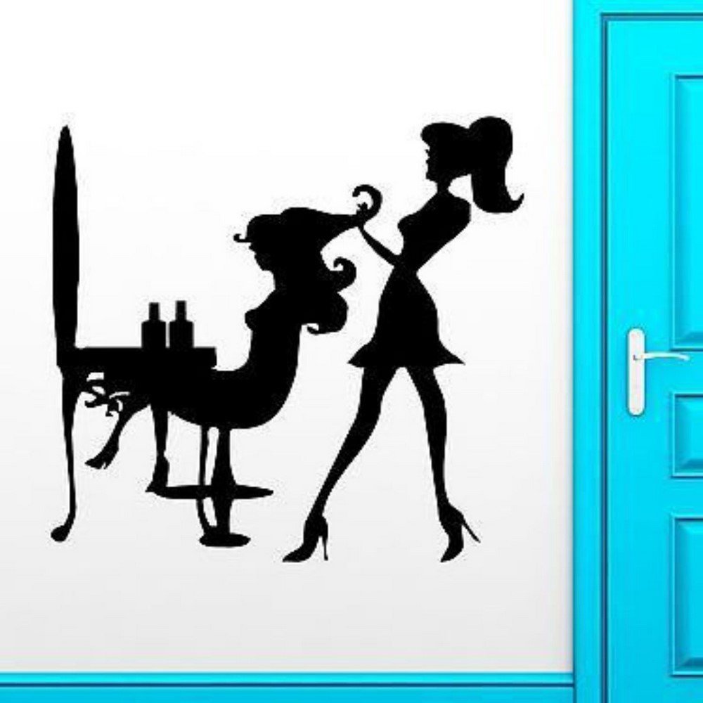 Dekorativní nálepka na stěnu Hairdresser v:1285432