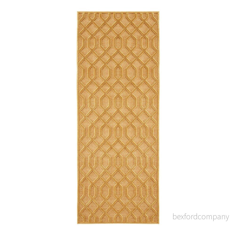 Oranžový běhoun z viskózy Mint Rugs Caine, 80 x 250 cm v:1242368