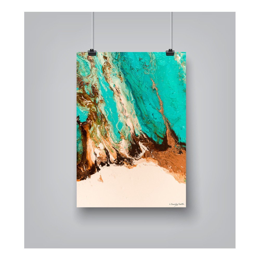 Plakát Americanflat Letting Go II, 42 x 30 cm v:788080