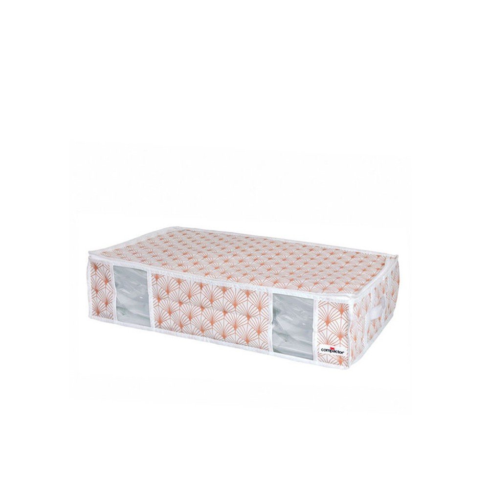 Růžový vakuový úložný box na oblečení pod postel Compactor Signature Blush 3D Vacuum Bag, 145 l v:1324878