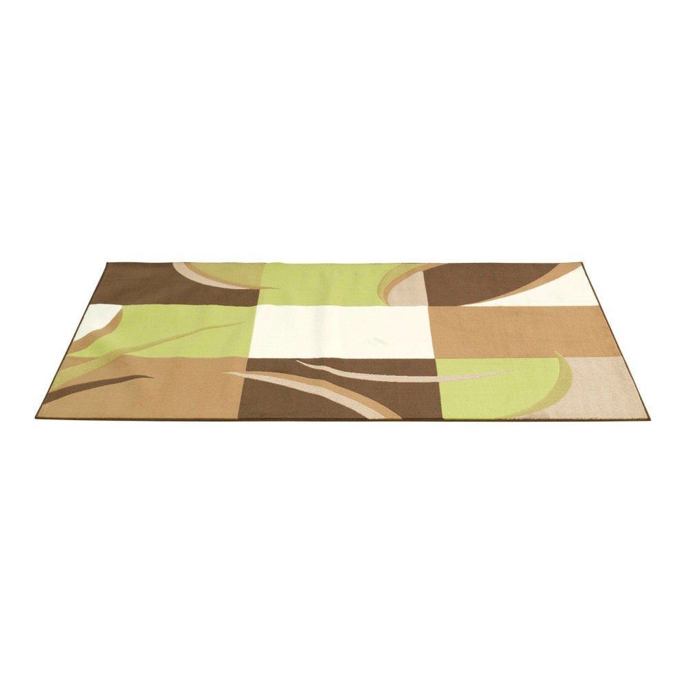 Zeleno-hnědý koberec Hanse Home Hamla, 80 x 150 cm v:875534