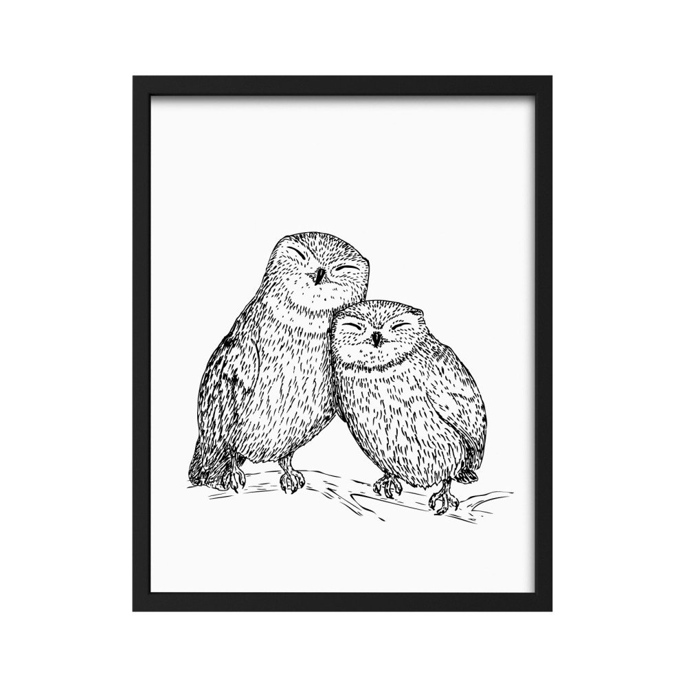 Zarámovaný plakát We Love Home Love, 30 x 40 cm v:804886