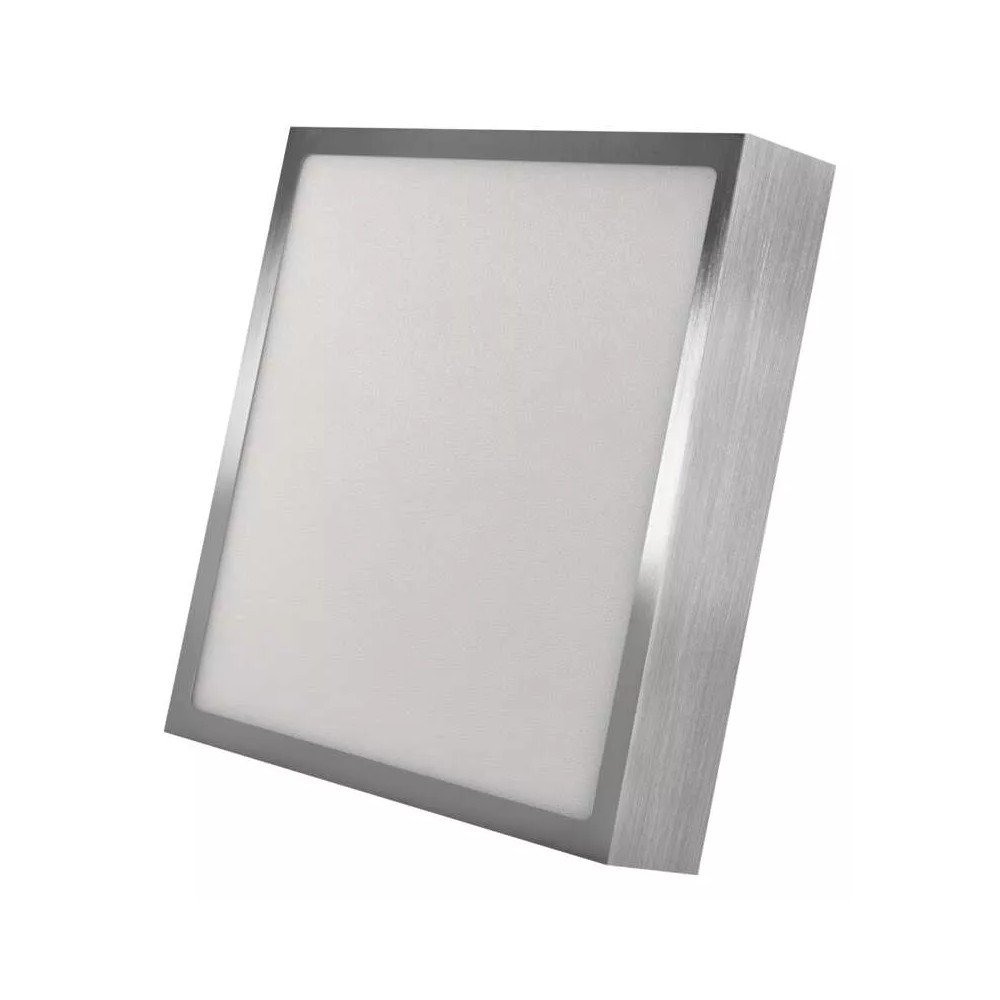 LED stropní svítidlo v leskle stříbrné barvě 22,5x22,5 cm Nexxo – EMOS v:1569596