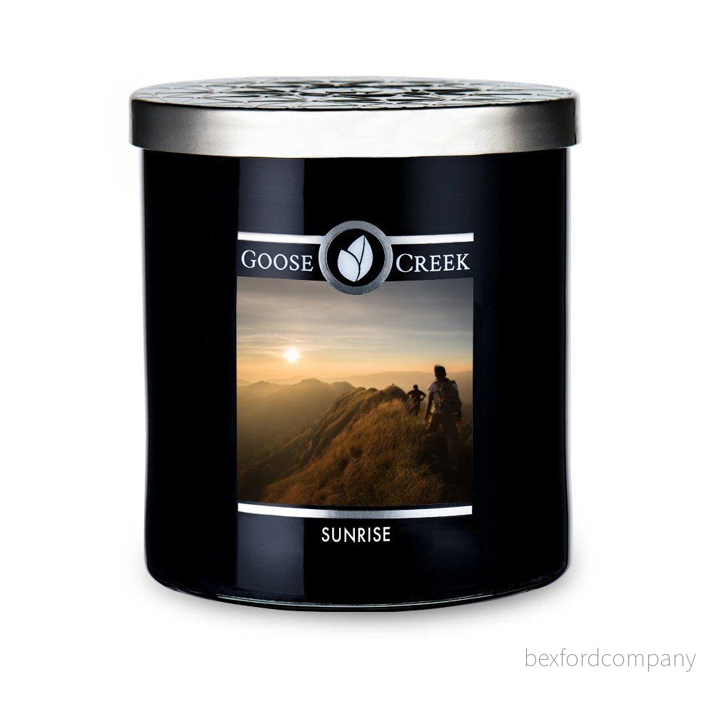 Vonná svíčka ve skleněné dóze Goose Creek Men's Collection Sunrise, 50 hodin hoření v:1366789