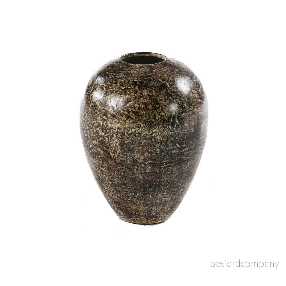 Černá dekorativní nádoba Thai Natura Terracotta, 40 x 30 cm v:737412