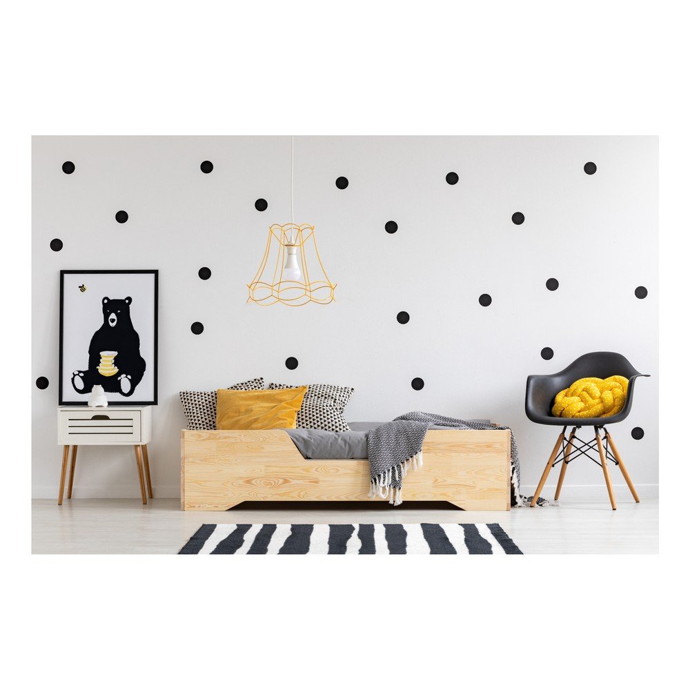 Dětská postel z borovicového dřeva Adeko Mila BOX 1, 70 x 140 cm v:1222656