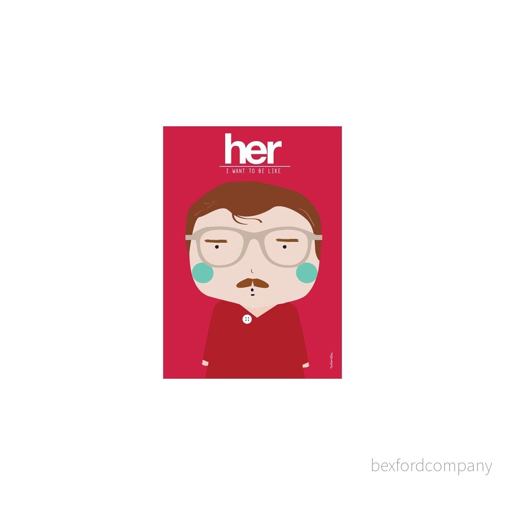 Plakát NiñaSilla Her, 21 x 42 cm v:843600