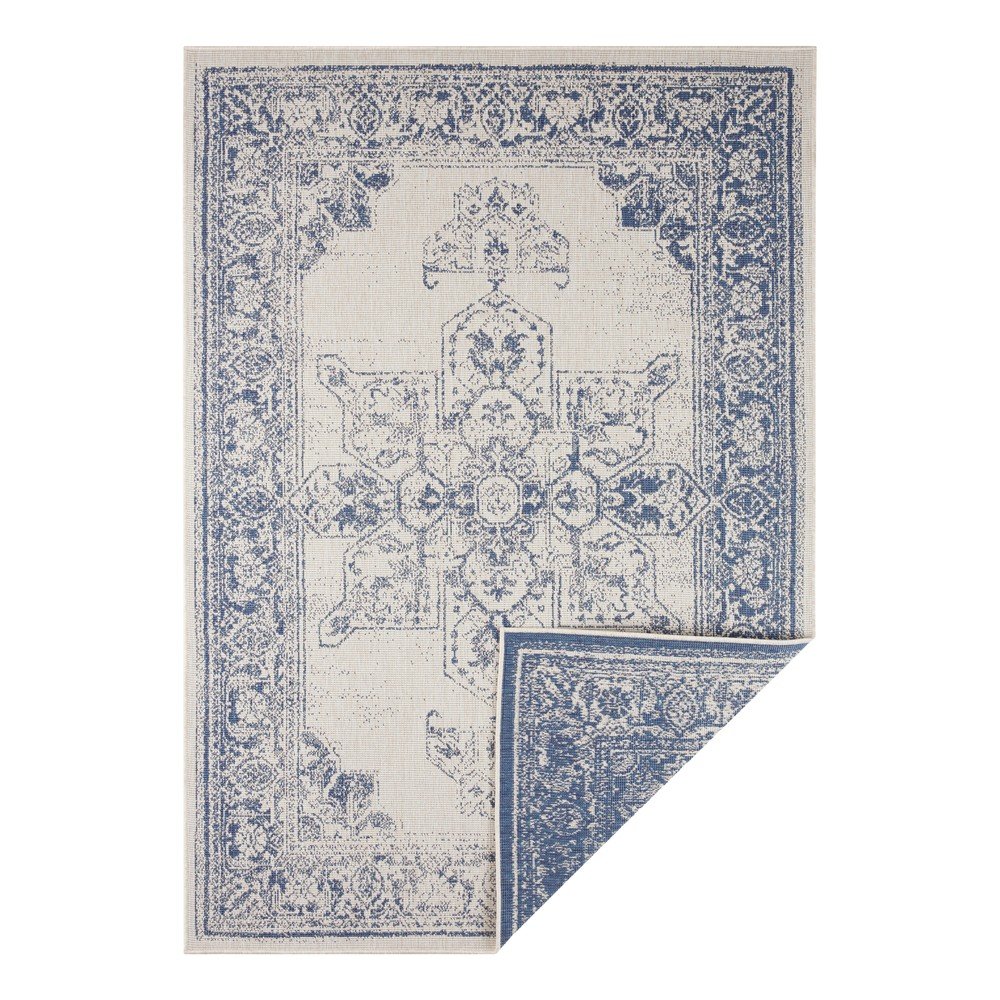 Modro-krémový venkovní koberec NORTHRUGS Borbon, 200 x 290 cm v:1337701