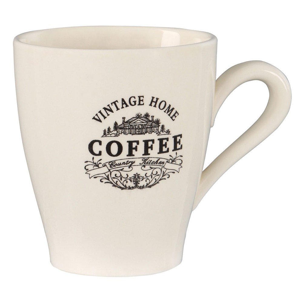 Krémový šálek na kávu Premier Housewares Vintage Home v:720584