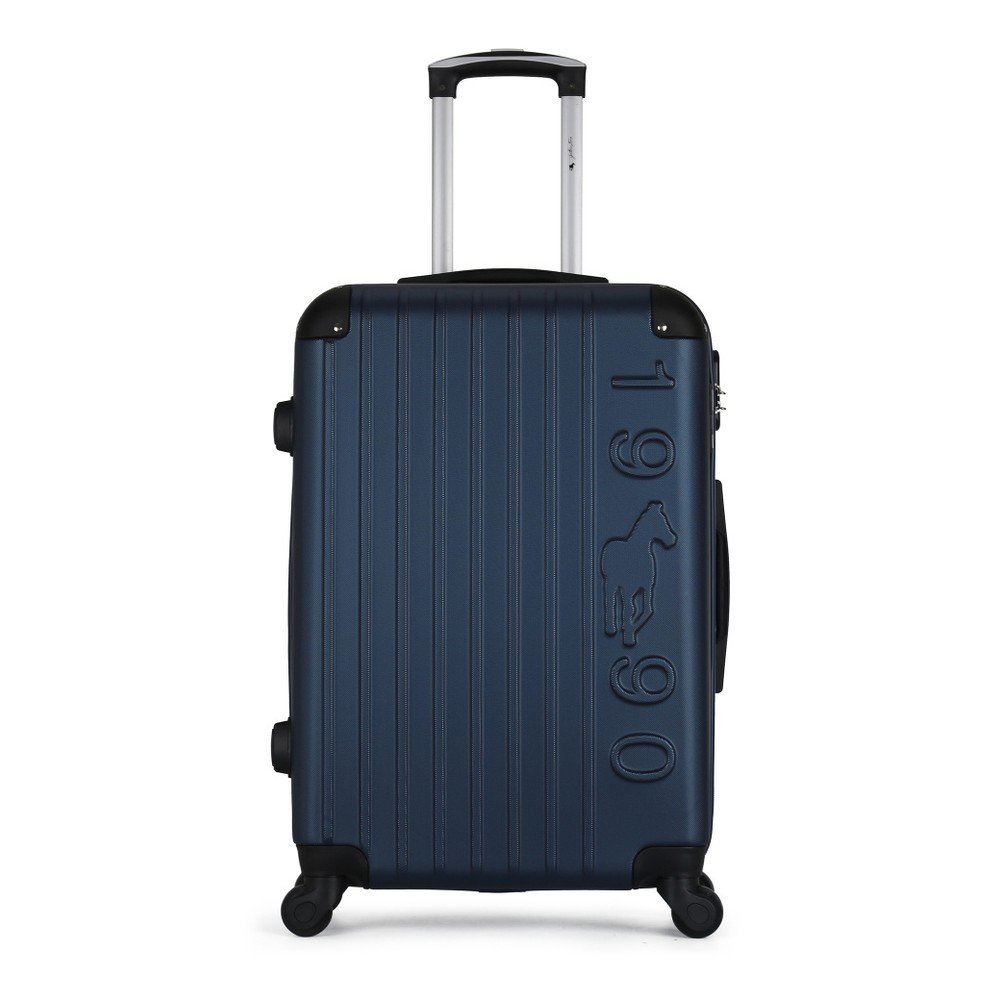Tmavě modrý cestovní kufr na kolečkách GENTLEMAN FARMER Valise Grand Cadenas Integre Malo, 45 x 65 cm v:1097324
