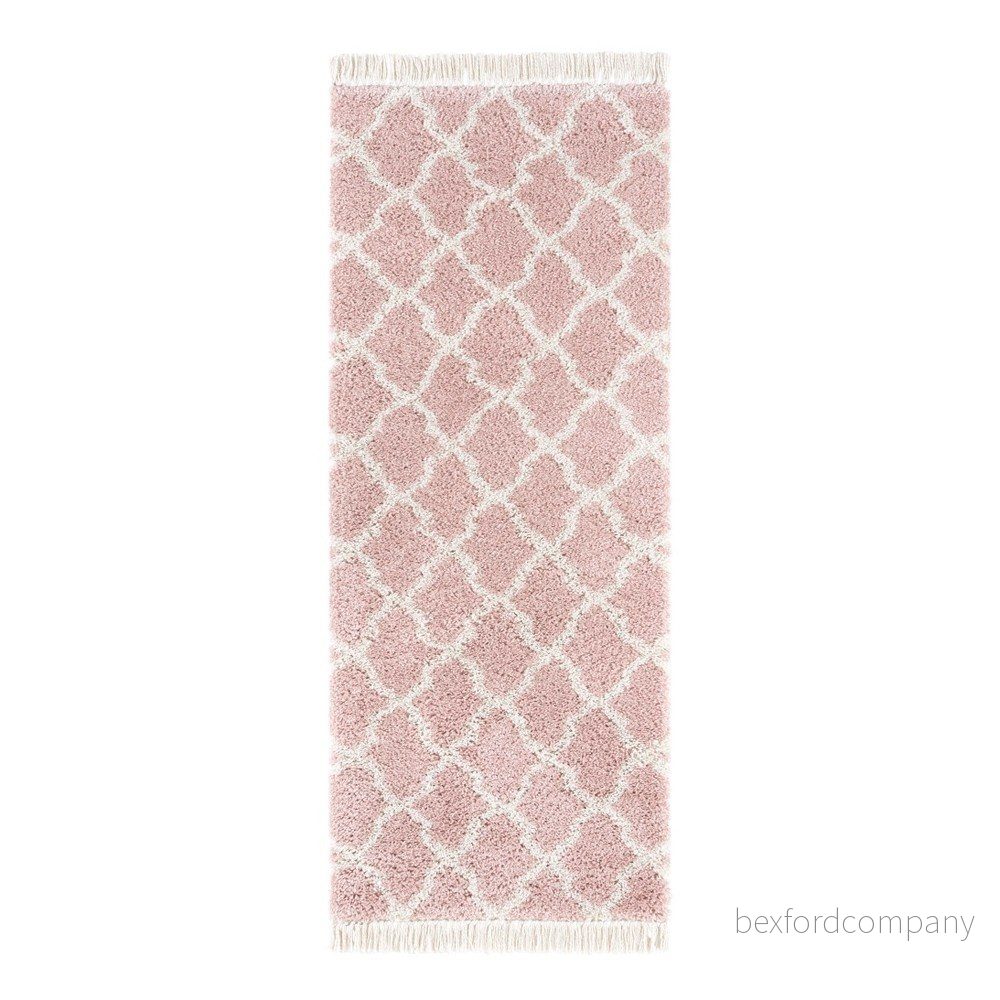 Růžový běhoun Mint Rugs Marino, 80 x 200 cm v:1006474