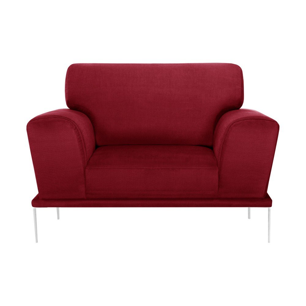 Červené křeslo L'Officiel Interiors Kendall v:761228