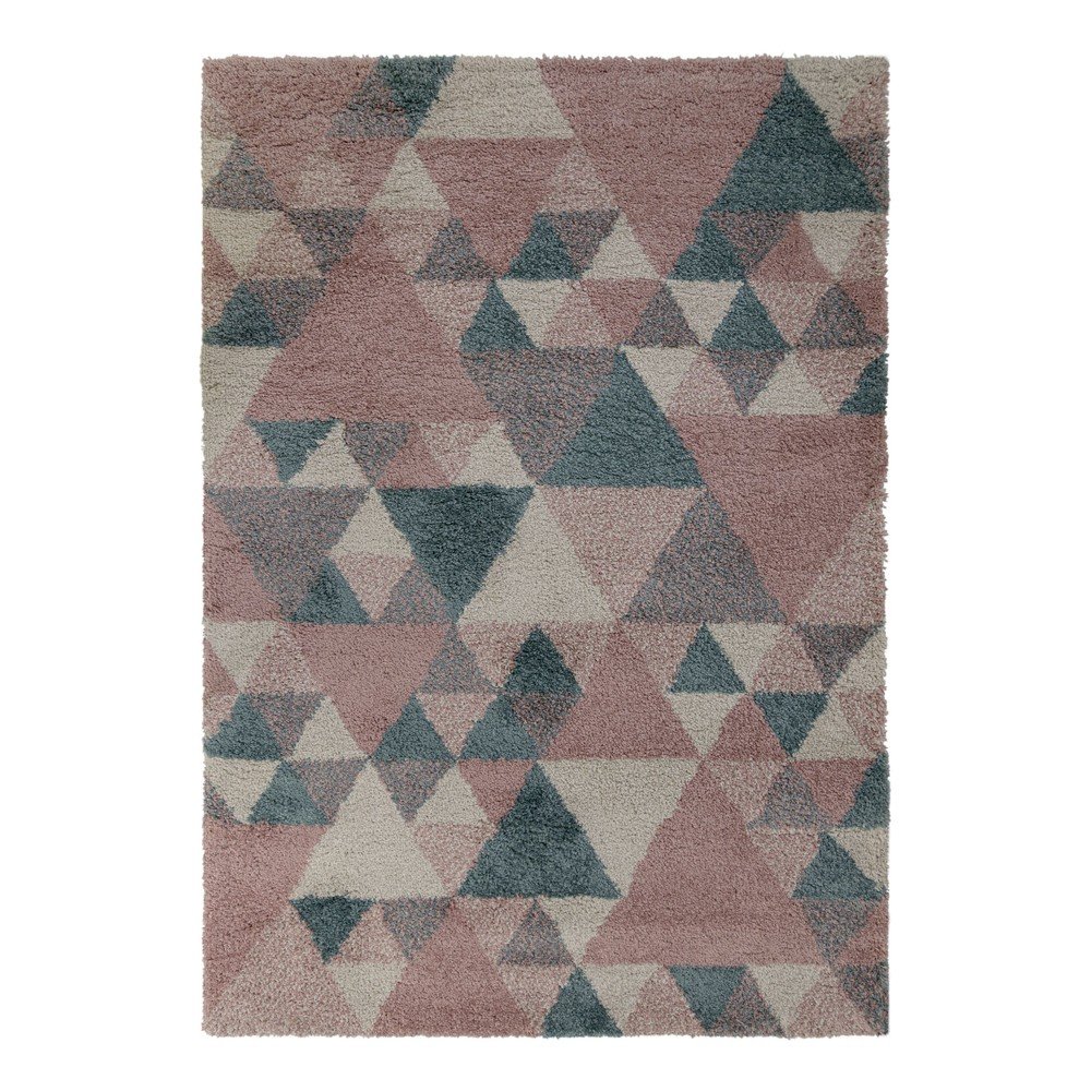 Růžovo-modrý koberec Flair Rugs Nuru, 120 x 170 cm v:1366209