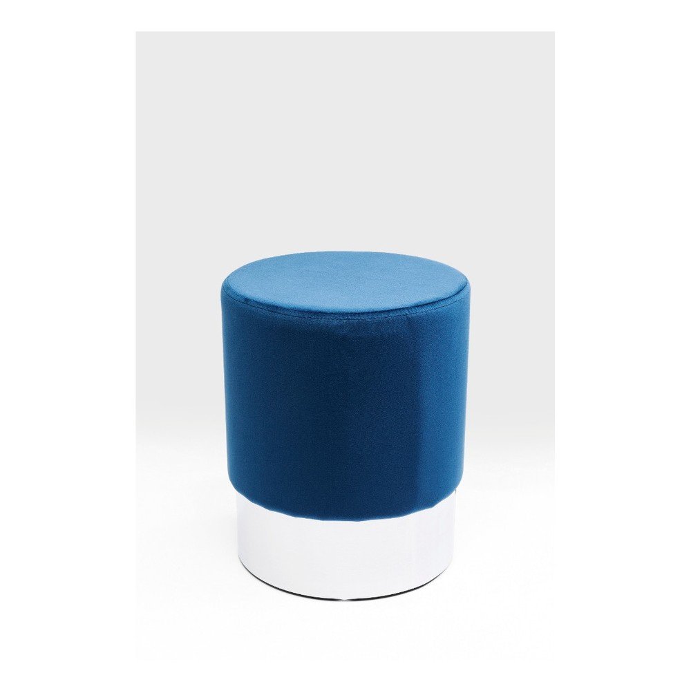 Modrá stolička Kare Design Cherry, ∅ 35 cm v:1089194