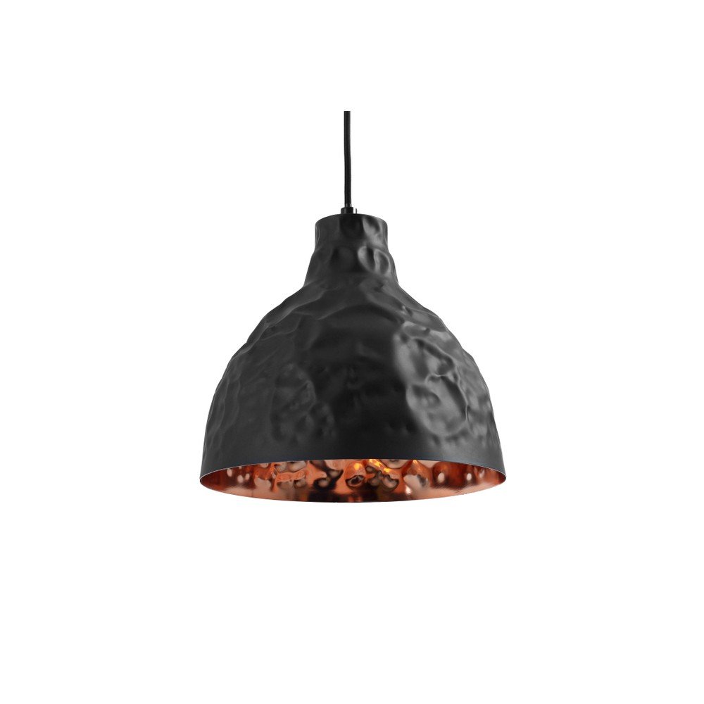 Černé závěsné světlo Custom Form Ador Stout, průměr 25 cm v:896100