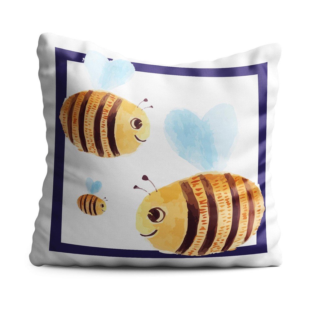 Dětský polštář OYO Kids Bees, 40 x 40 cm v:1321890