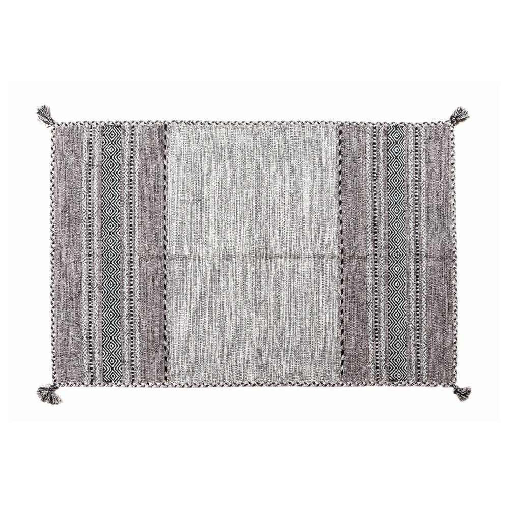 Šedý ručně tkaný koberec Navaei & Co Kilim Tribal 808, 230 x 160 cm v:917324