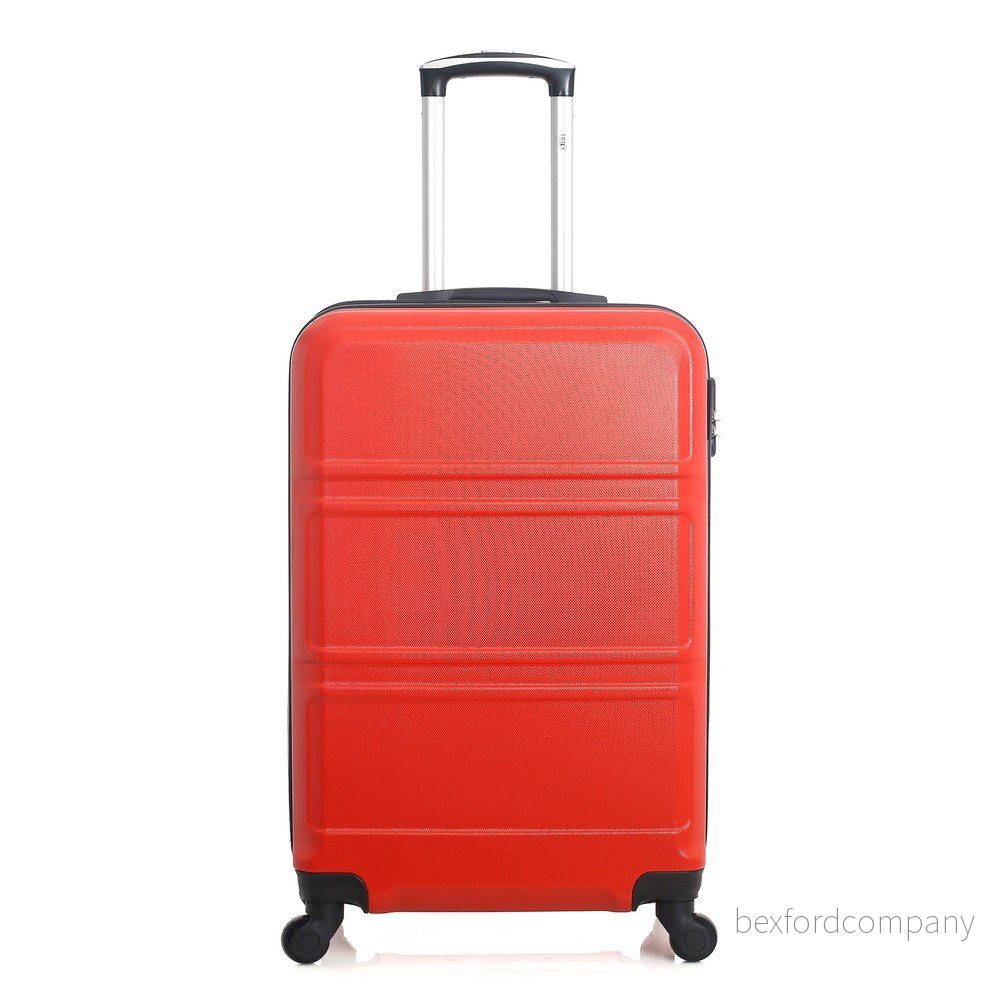 Červený cestovní kufr na kolečkách Hero Utah, 37 l v:1181230