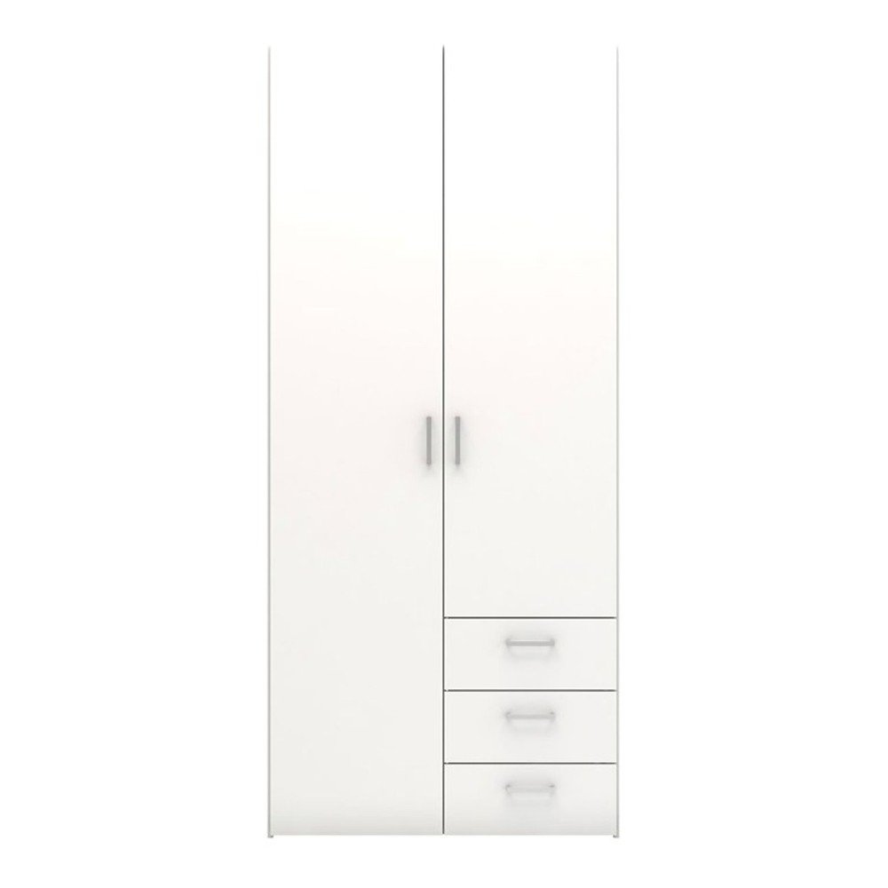 Bílá šatní skříň Evegreen House Home, výška 175,4 cm v:1260218