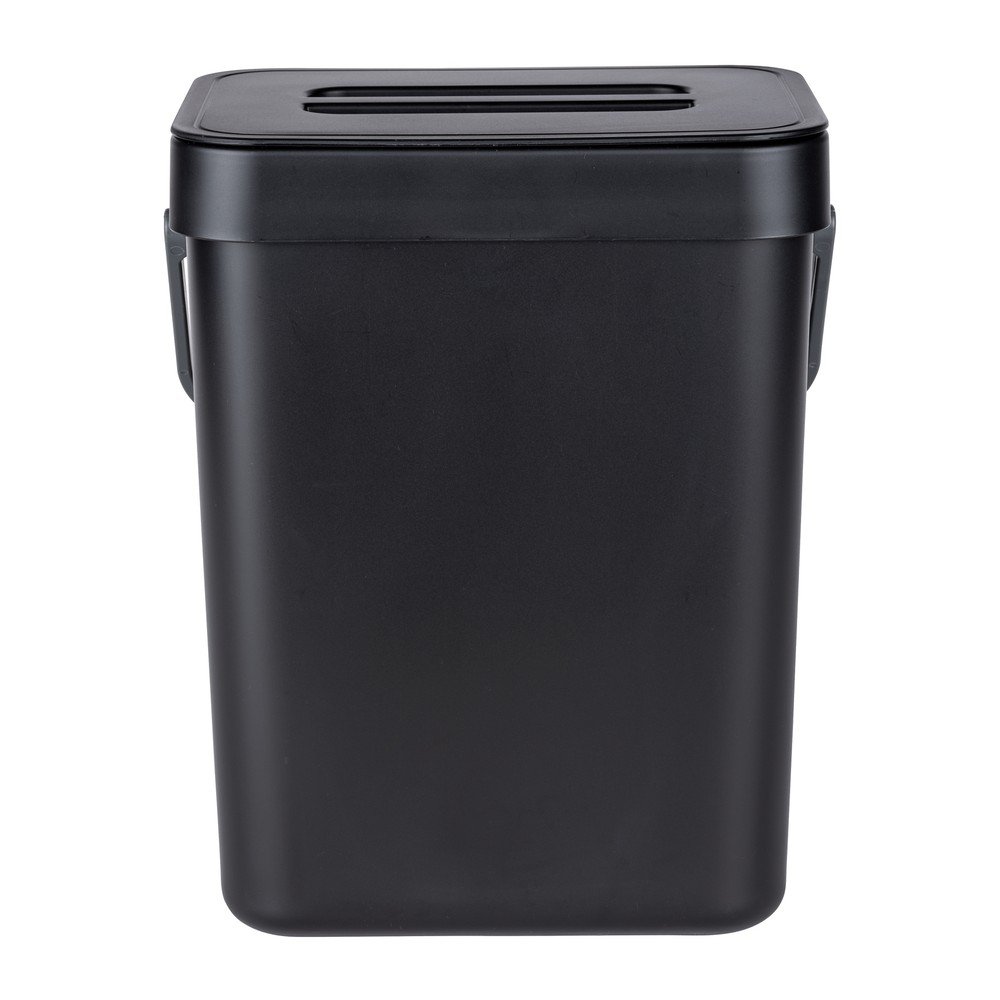 Černý závěsný odpadkový koš Wenko Black Outdoor Kitchen Tago, 5 l v:1435151