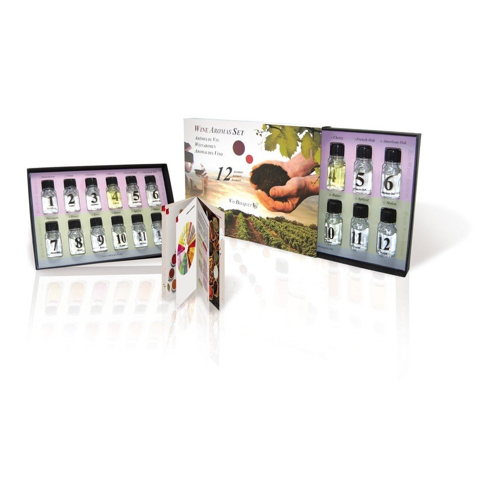 Sada 12 aromatických esencí pro dochucení vína Vin Bouquet Wine v:893580