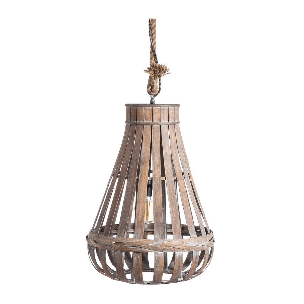 Stropní svítidlo z bambusu Tropicho, ⌀ 45 cm v:1061398