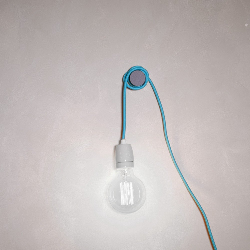 Modrý textilní kabel s objímkou Filament Style Cable v:814052