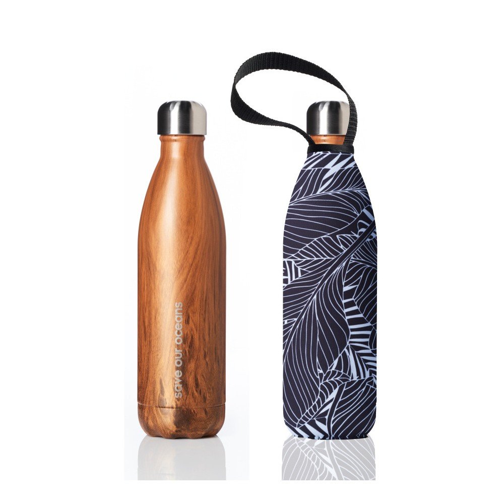 Cestovní termolahev s obalem BBYO Wood Leaf, 750 ml v:1026848