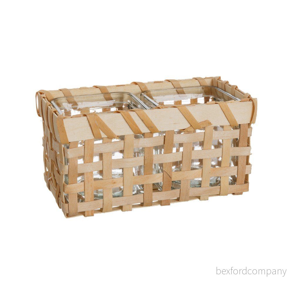 Svícen na 2 svíčky Ixia Rustic Chic v:826556