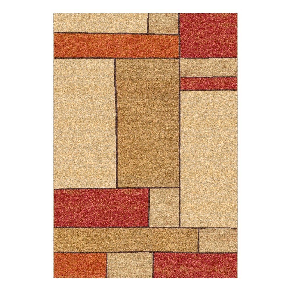 Oranžový koberec Universal Squaro, 160 x 230 cm v:866430