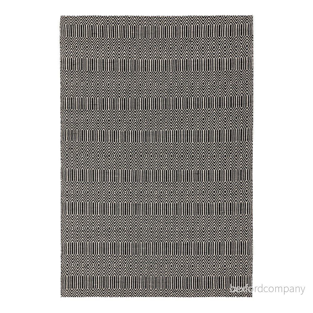 Černý vlněný koberec 200x300 cm Sloan – Asiatic Carpets v:1565584