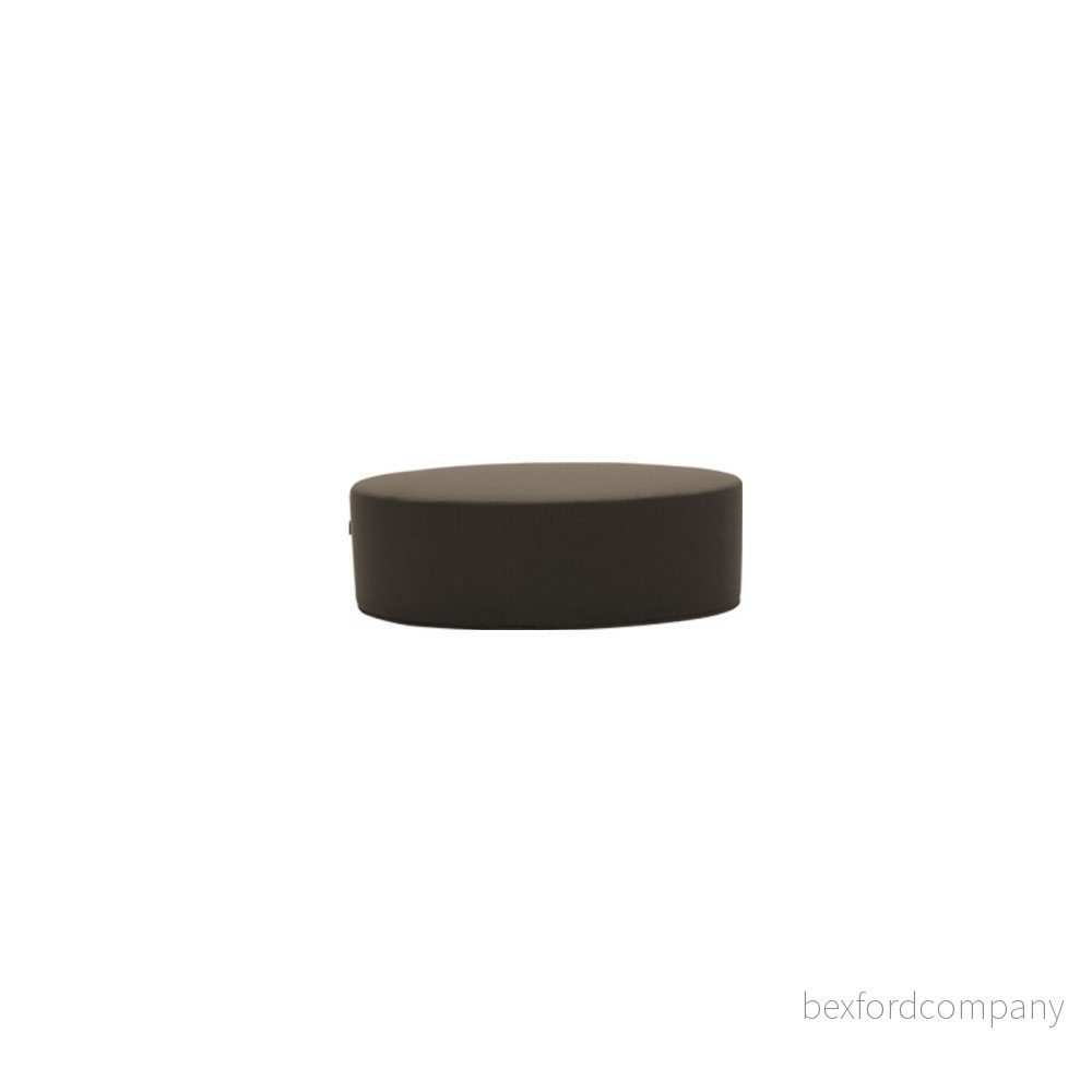 Tmavě hnědý puf Softline Bon-Bon Eco Cotton Mocha, délka 120 cm v:1195536