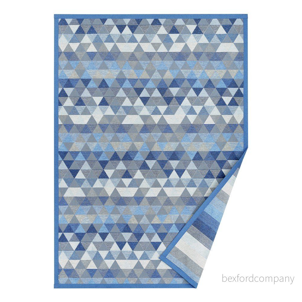 Modrý oboustranný koberec Narma Luke Blue, 80 x 250 cm v:1222048