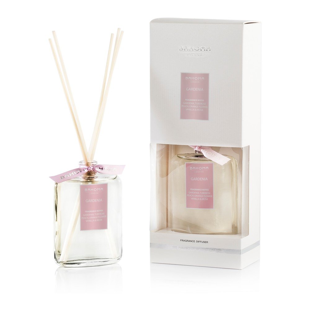 Vonný difuzér Bahoma White, vůně gardénie, 100 ml v:706518