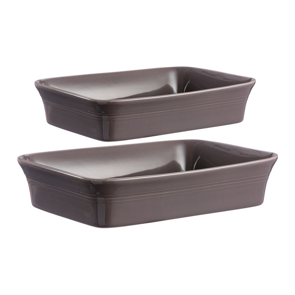 Sada 2 šedých zapékacích mís Mason Cash Classic Kitchen v:1284216