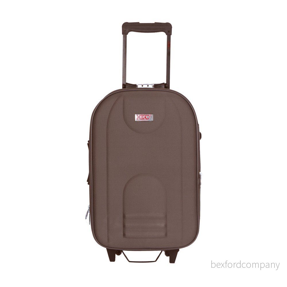Hnědý kufr na kolečkách Hero Airplane, 62 l v:1043442