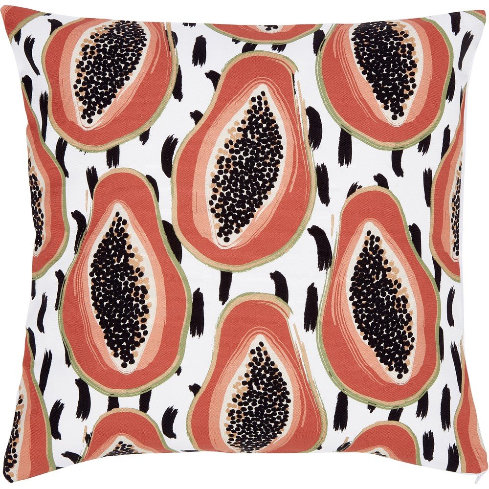 Bavlněný dekorativní povlak na polštář Westwing Collection Papaya, 45 x 45 cm v:1447874