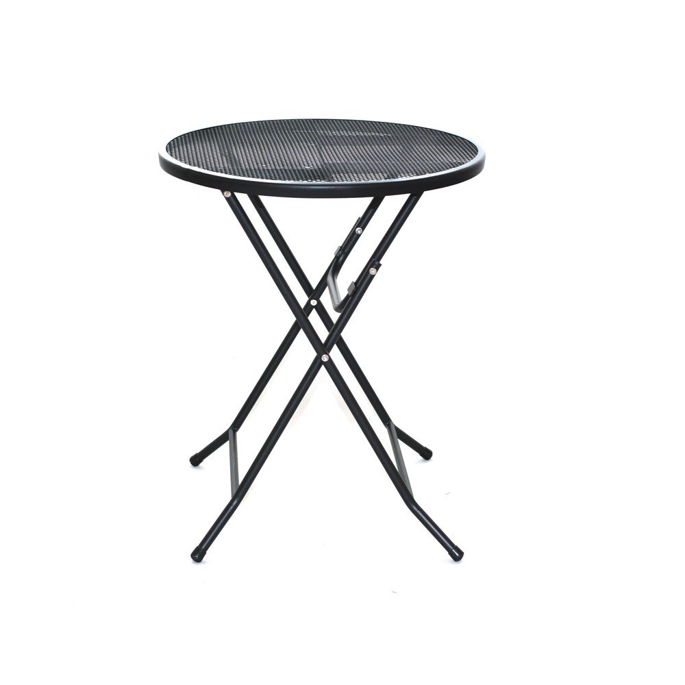 Kovový kulatý zahradní jídelní stůl ø 60 cm v:1474208