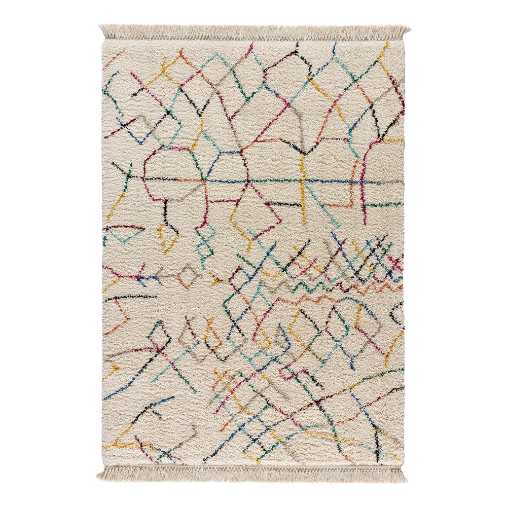 Krémově bílý koberec Universal Yveline Multi, 133 x 190 cm v:1430651